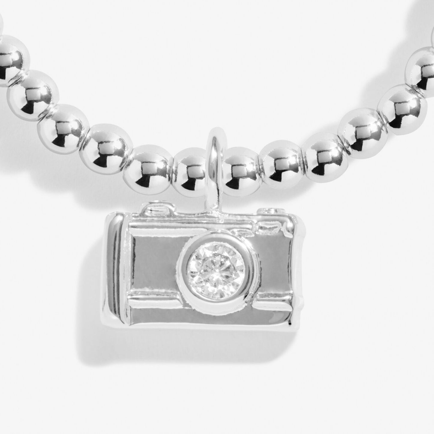 Joma Silver Plated Beaded Bracelet A Little LITTLE MOMENTS BIG MEMORIES +GIFT BG