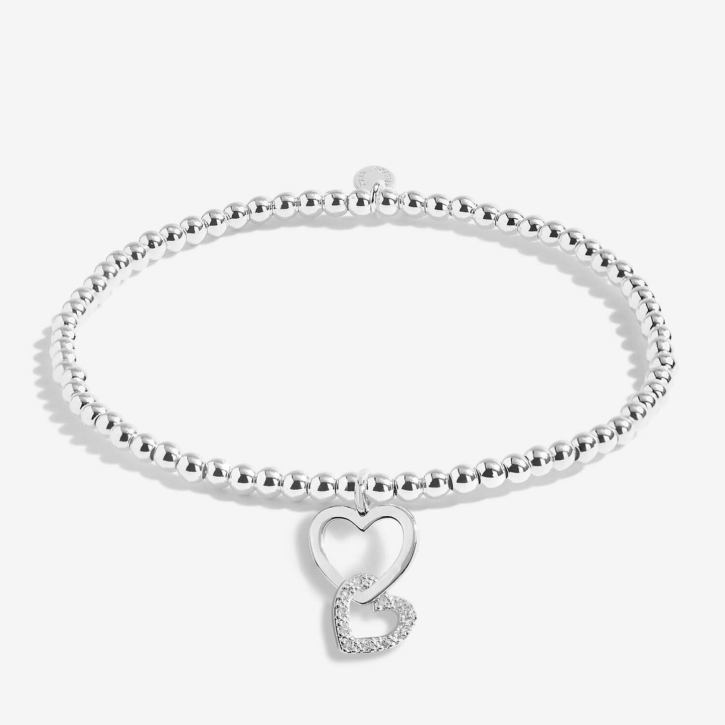 Joma Silver Plated Beaded Bracelet A Little MOTHER AND DAUGHTER + GIFT BAG 5869