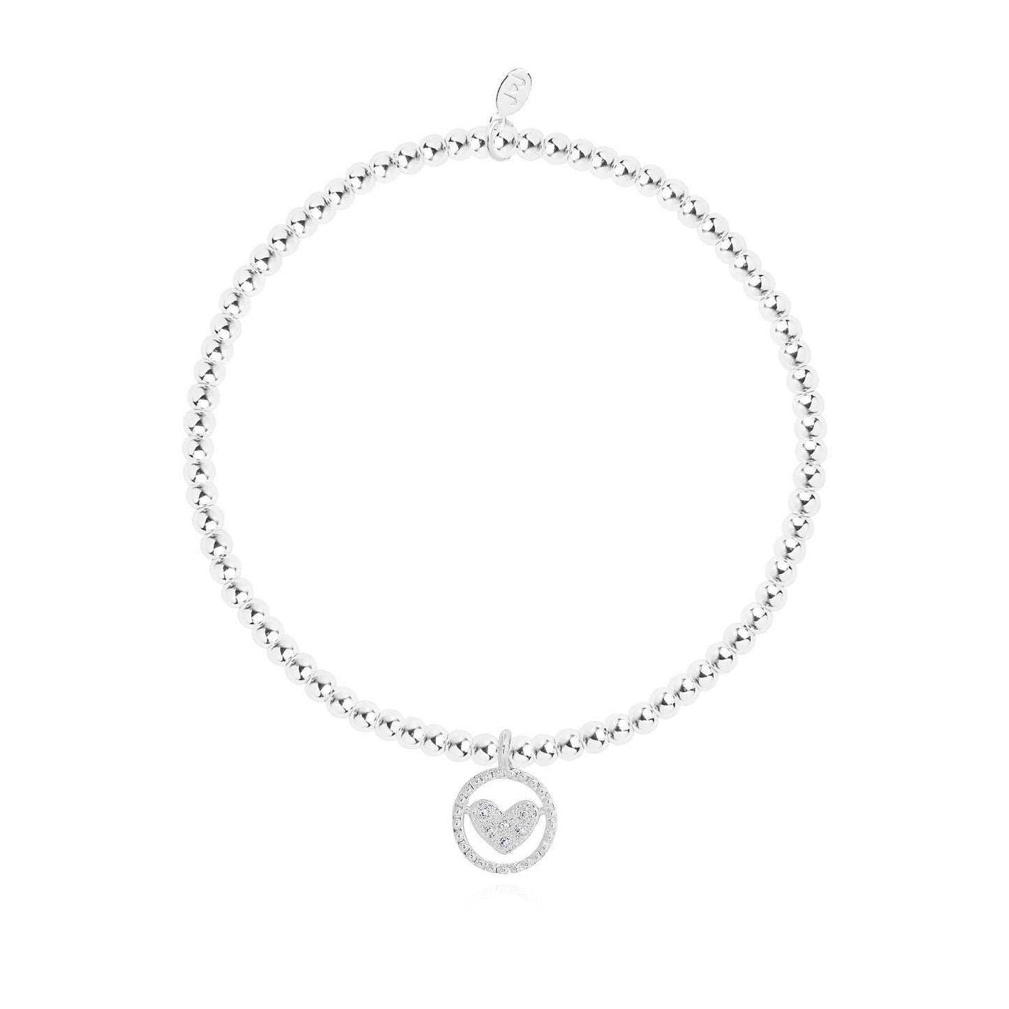 Joma Silver Plated Beaded Bracelet A Little GOD DAUGHTER  + GIFT BAG 4686
