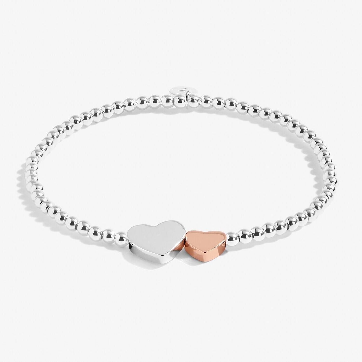 Joma Silver Plated Beaded Bracelet A Little LIKE MOTHER LIKE DAUGHTER + Gift Bag