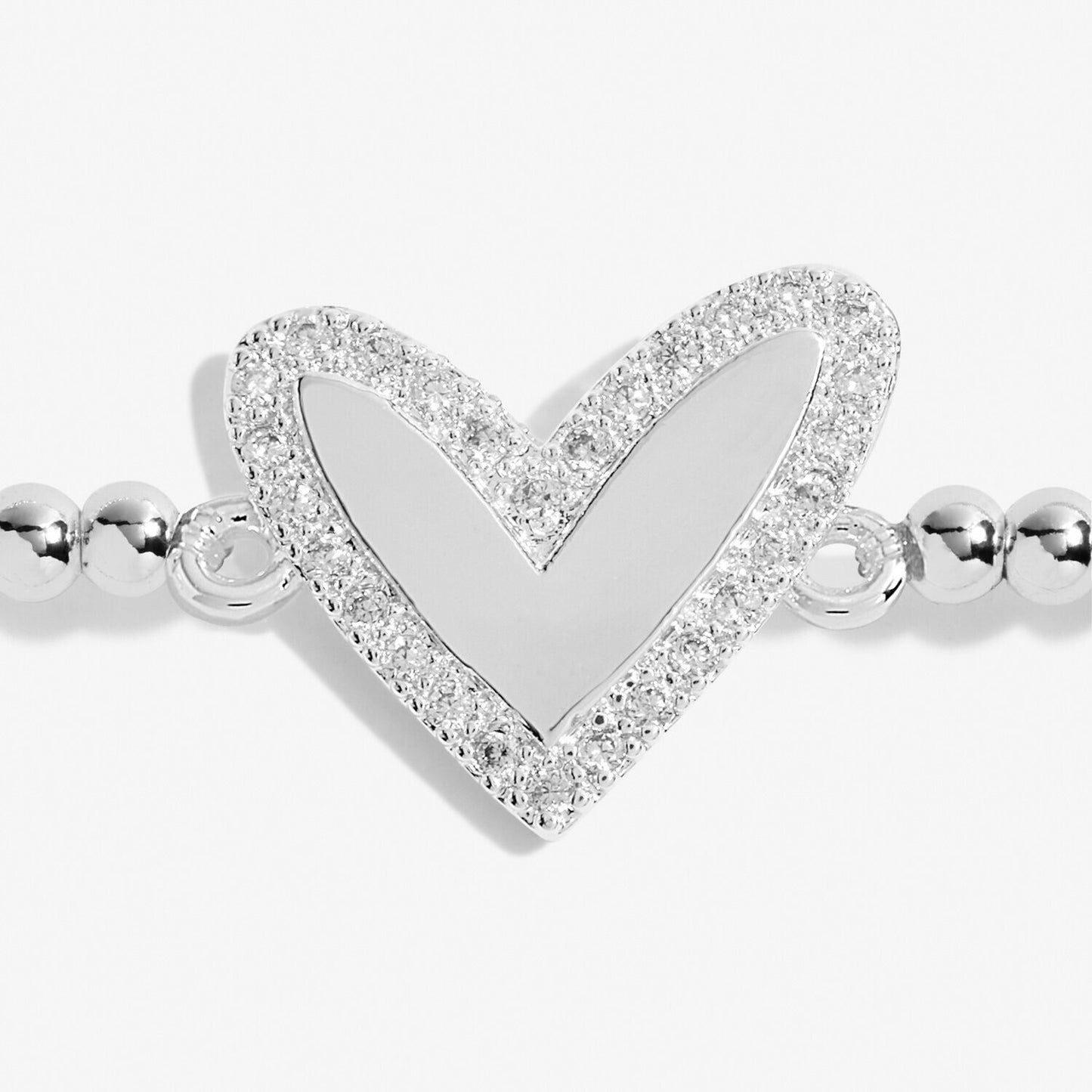 Joma Silver Plated Beaded Bracelet A Little ANOTHER YEAR LOVELIER +Gift Bag 6066
