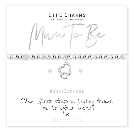 Life Charms Bracelet - MUM TO BE - Beautifully Gift Boxed
