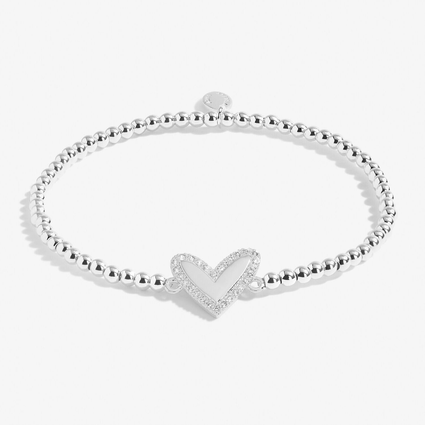 Joma Silver Plated Beaded Bracelet A Little ANOTHER YEAR LOVELIER +Gift Bag 6066