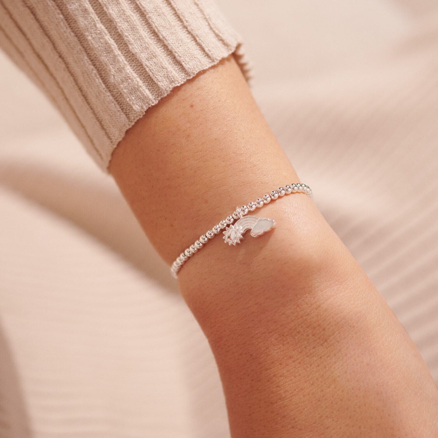 Joma Beaded Bracelet A Little WHATEVER THE WEATHER WE'LL GET THROUGH IT TOGETHER