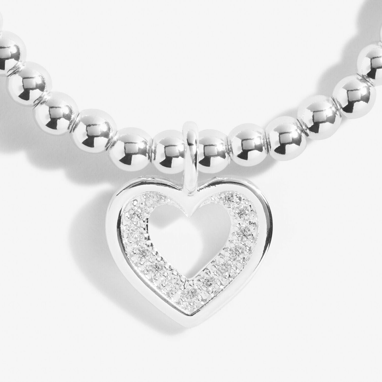 Joma Silver Plated Beaded Bracelet A Little BE YOUR OWN KIND OF BEAUTIFUL - 5225