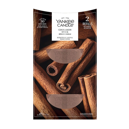 Yankee Candle ScentPlug Plug in Air Freshener Refills Fragrance CINNAMON STICK