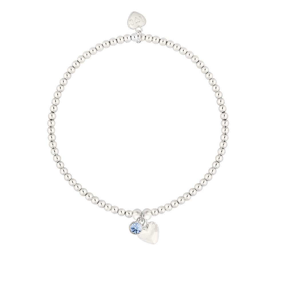 Life Charms Bracelet - " BRIDE TO BE "  Something New & Blue - Gift Boxed - NEW
