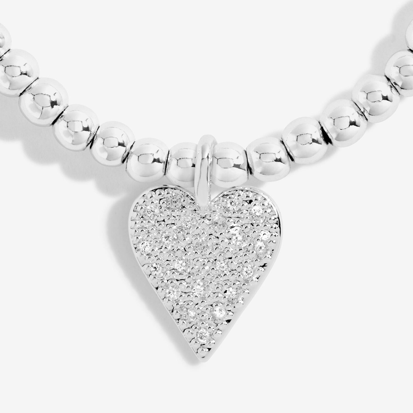 Joma Silver Plated Beaded Bracelet A Little FANTASTIC FIFTY+ Gift Bag 4955