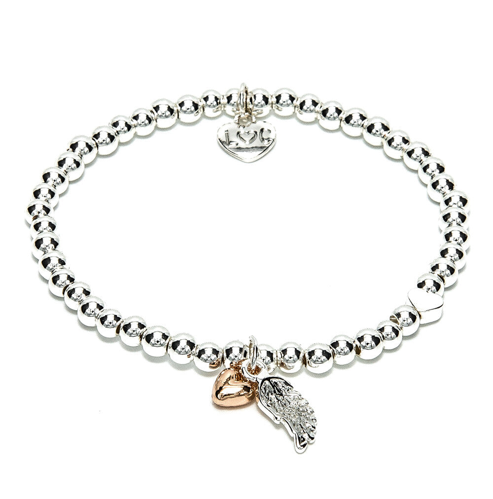 Life Charms Bracelet - " It's a GUARDIAN ANGEL x " - Beautifully Gift Boxed