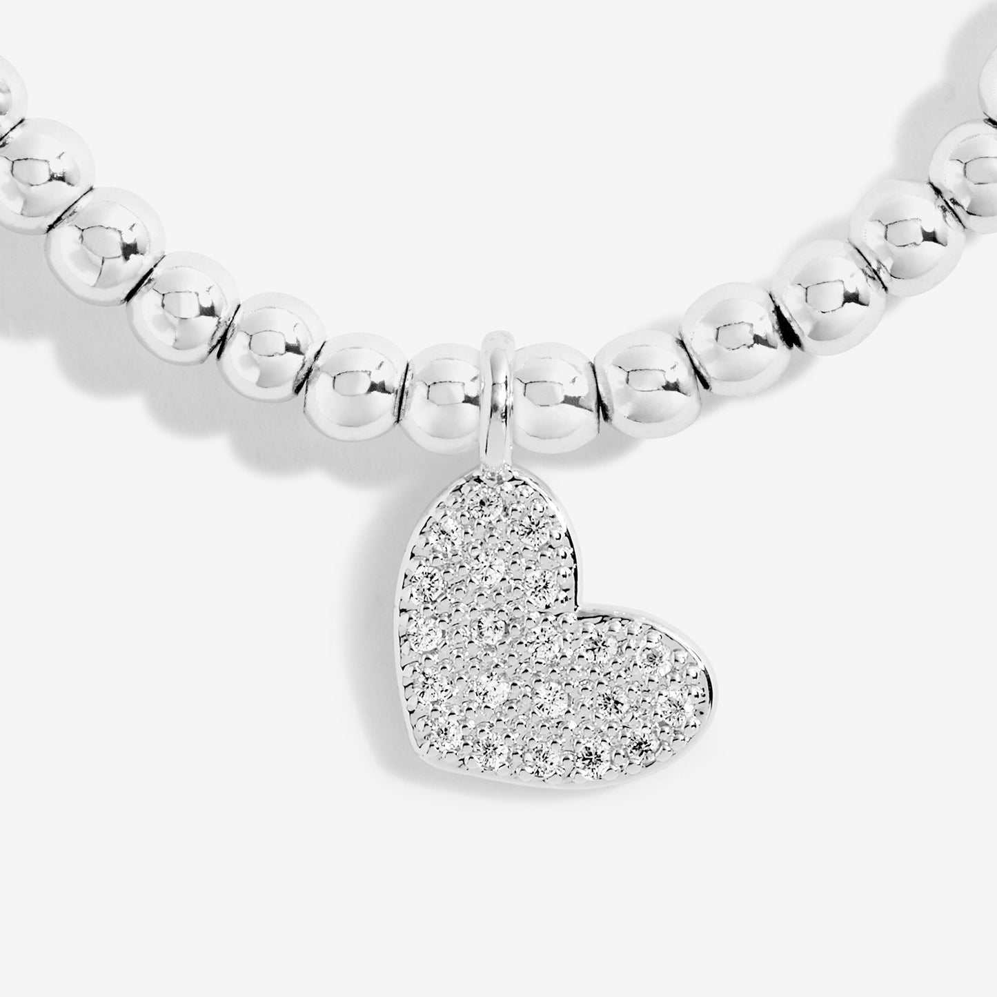 Joma Silver Plated Beaded Bracelet A Little ENCHANTING EIGHTEEN + Gift Bag