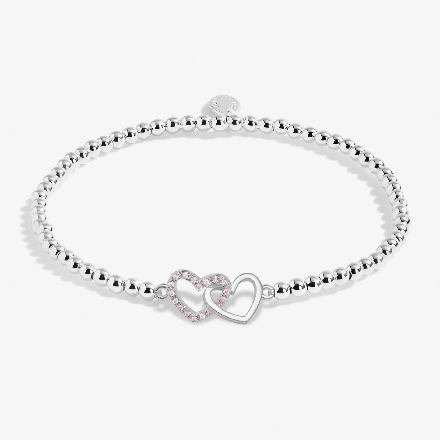 Joma Silver Plated Beaded Bracelet A Little BEAUTIFUL BESTIE + Gift Bag 7413