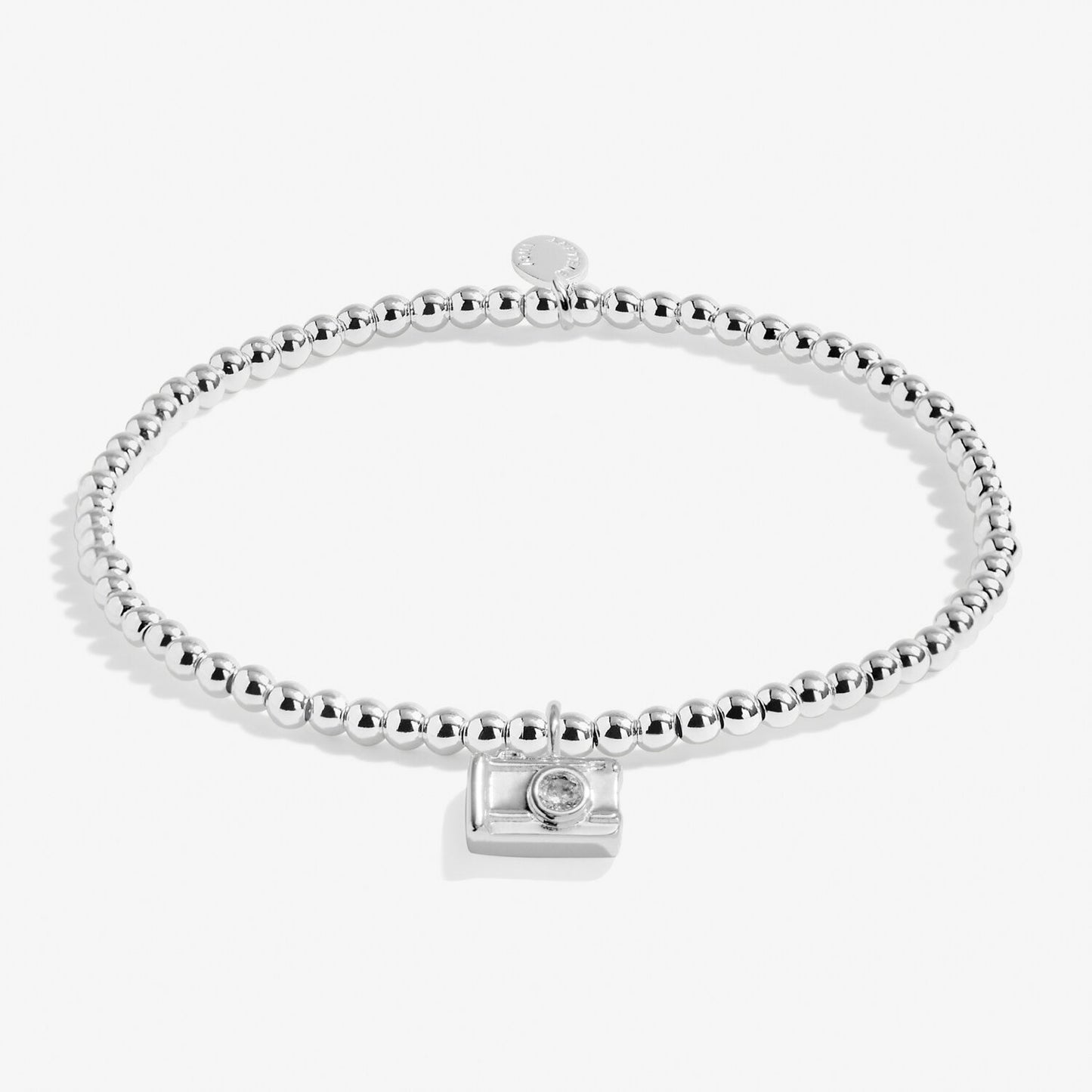 Joma Silver Plated Beaded Bracelet A Little LITTLE MOMENTS BIG MEMORIES +GIFT BG