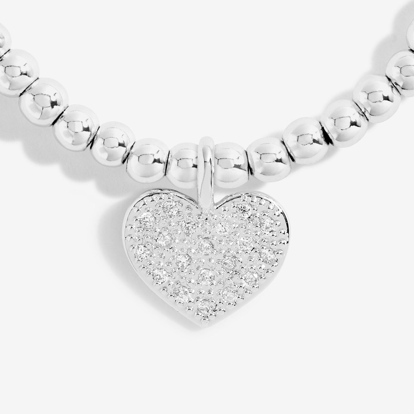 Joma Silver Plated Beaded Bracelet A Little TERRIFIC THIRTY + Gift Bag 4953
