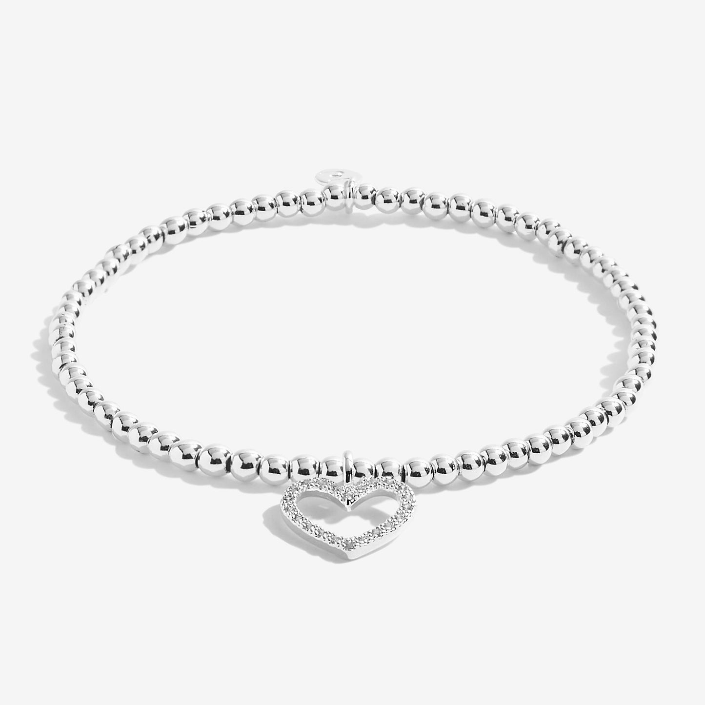 Joma Silver Plated Beaded Bracelet A Little SWEET SIXTEEN + Gift Bag 4950