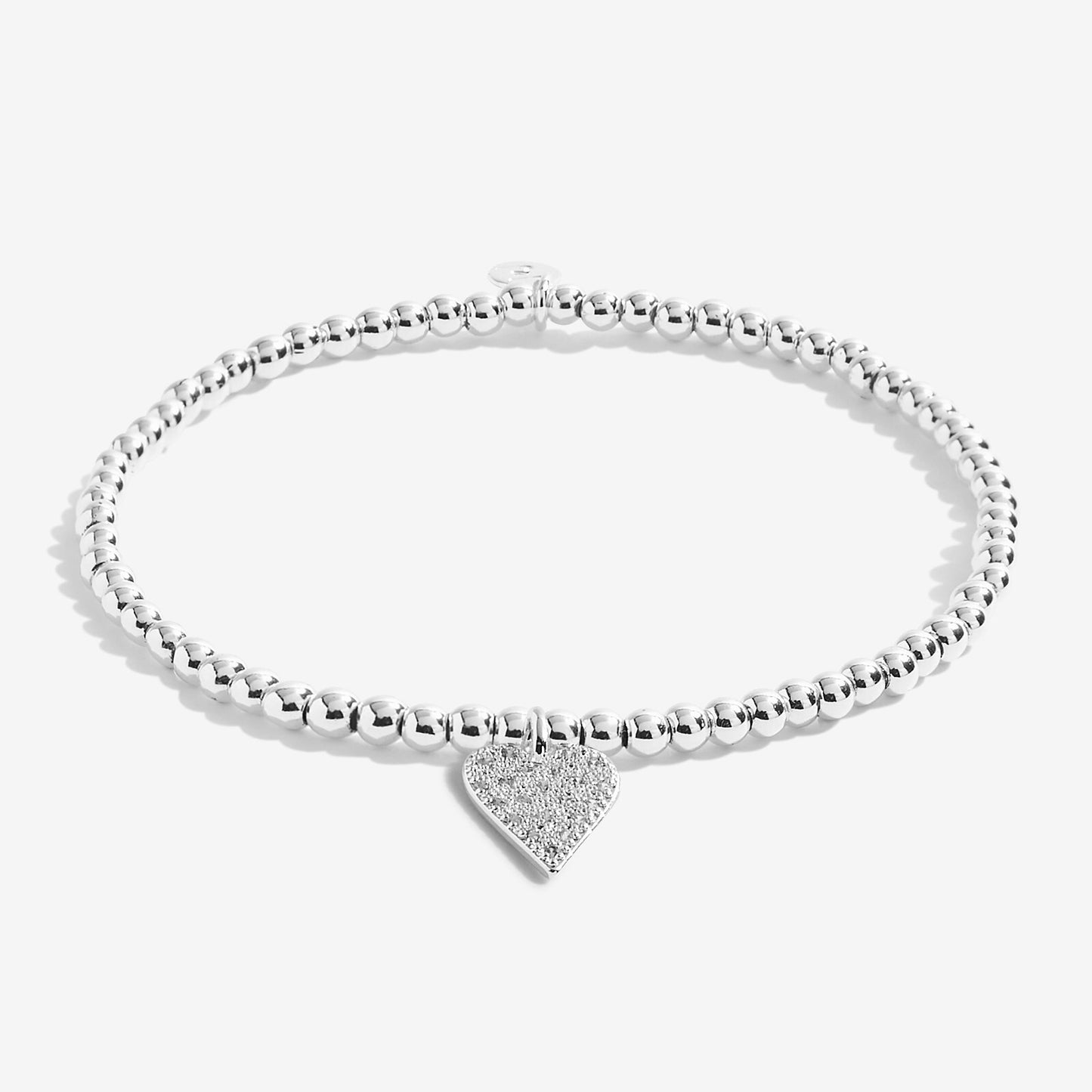 Joma Silver Plated Beaded Bracelet A Little FANTASTIC FIFTY+ Gift Bag 4955