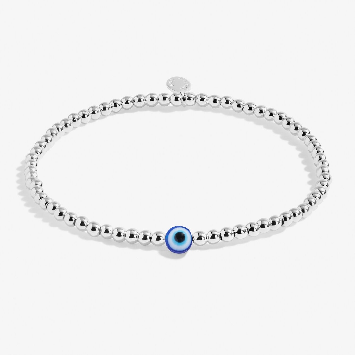 Joma Jewellery Silver Plated Beaded Bracelet A Little INTUITION + GIFT BAG 8157