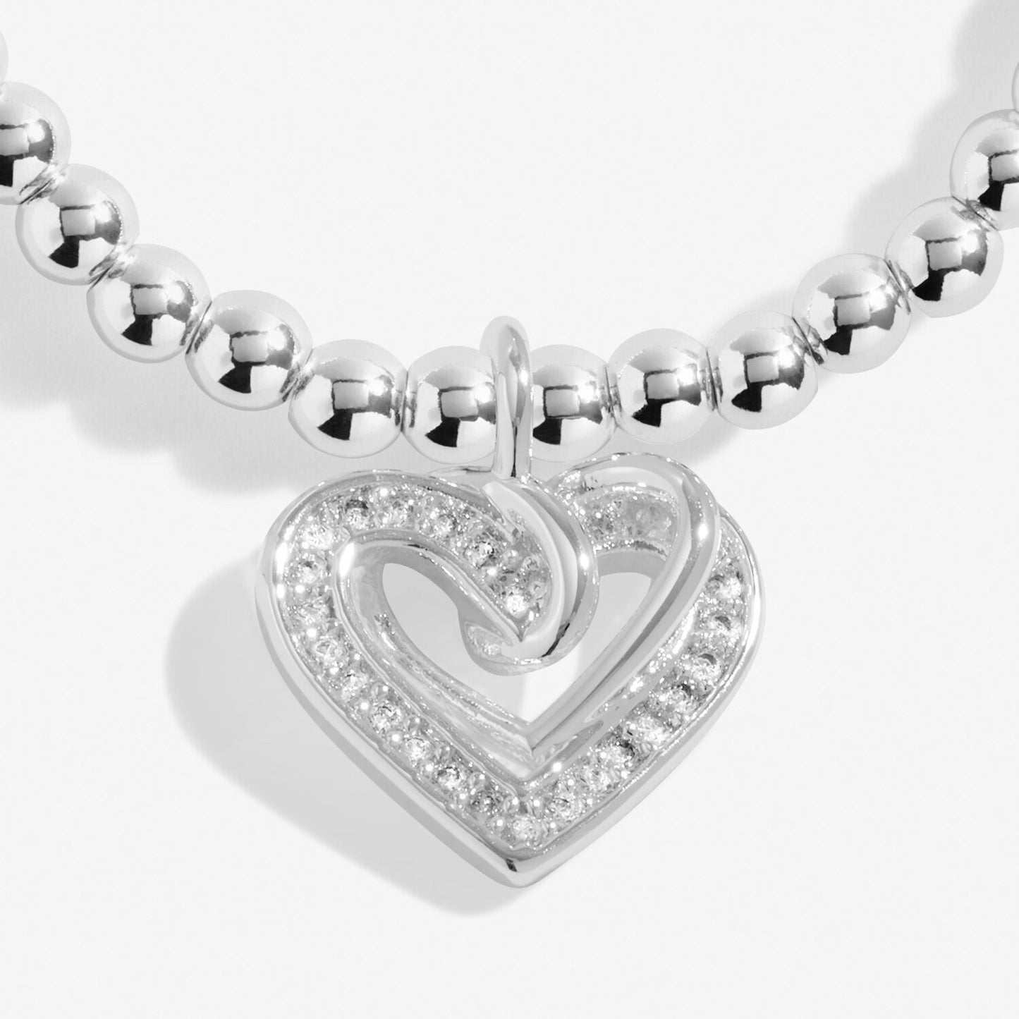 Joma Silver Plated Beaded Bracelet A Little FOREVER THANKFUL YOU'RE MY FRIEND